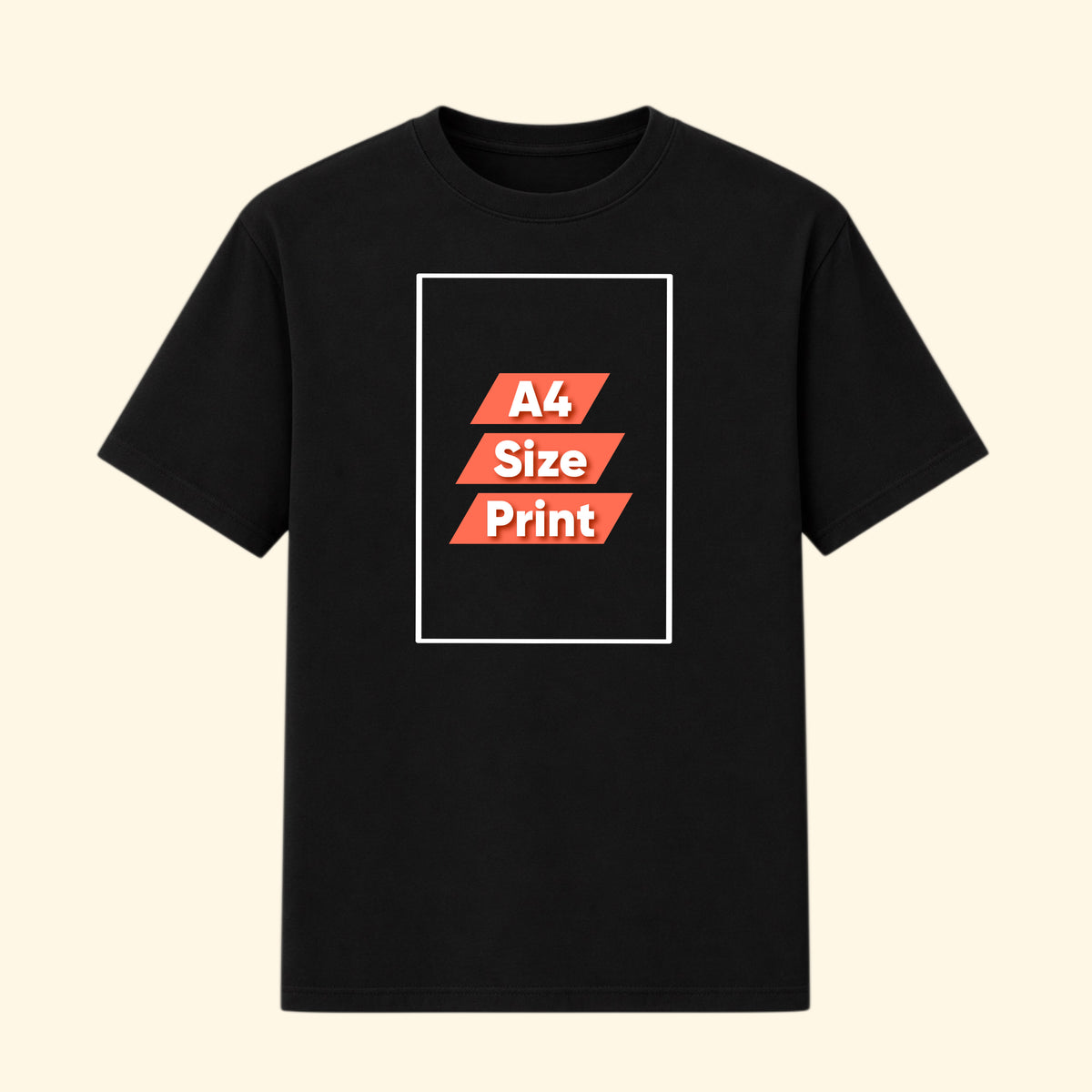 Customisable Tee DIY Series A4 Print