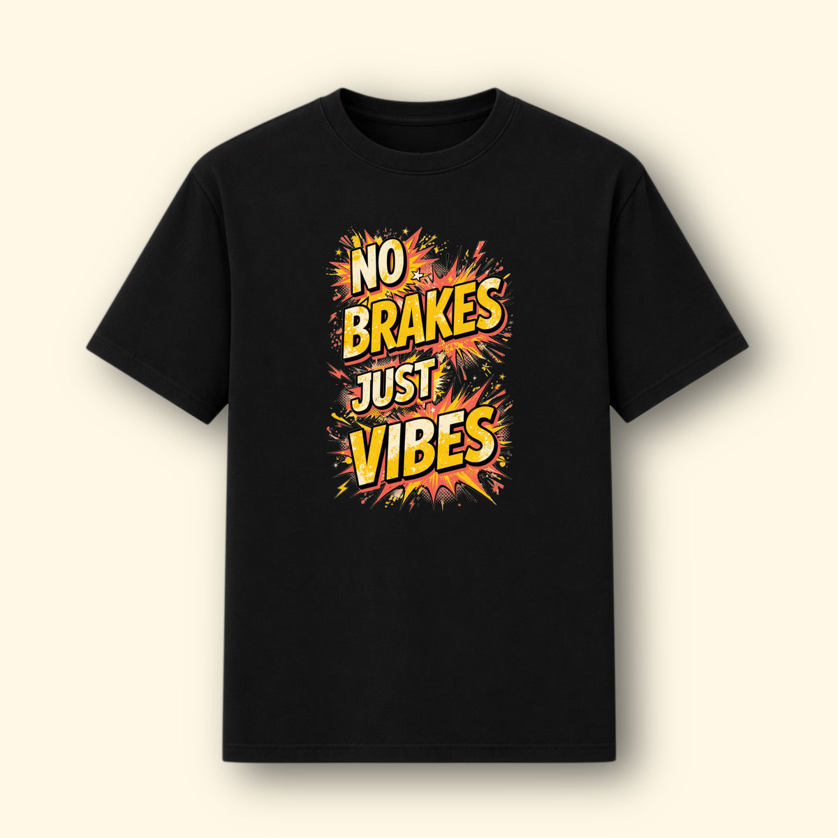 No Brakes! Graphical Tee