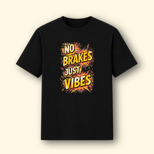 No Brakes! Graphical Tee