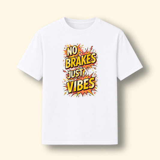 No Brakes! Graphical Tee