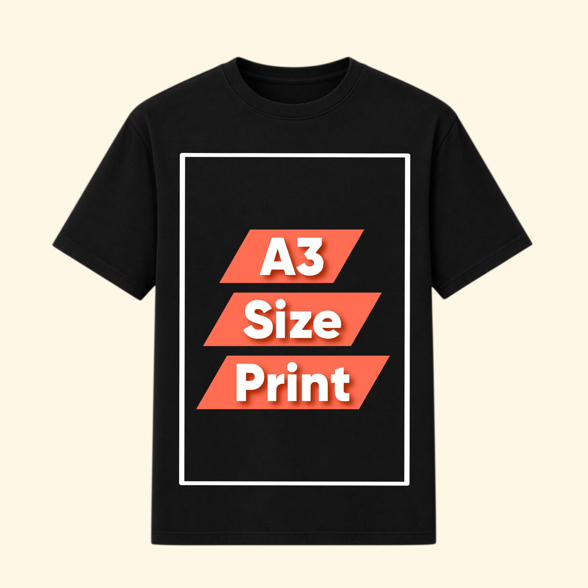 Customisable Tee DIY Series A3 Print