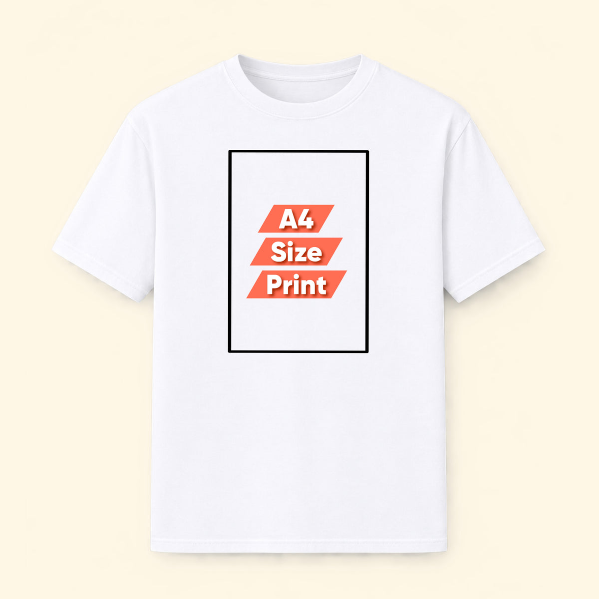 Customisable Tee DIY Series A4 Print